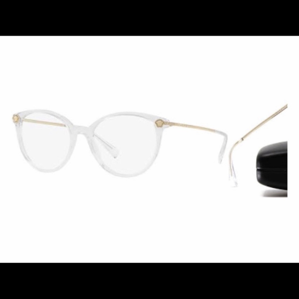 Versace clear frames